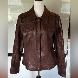 Reba McEntire leather jacket